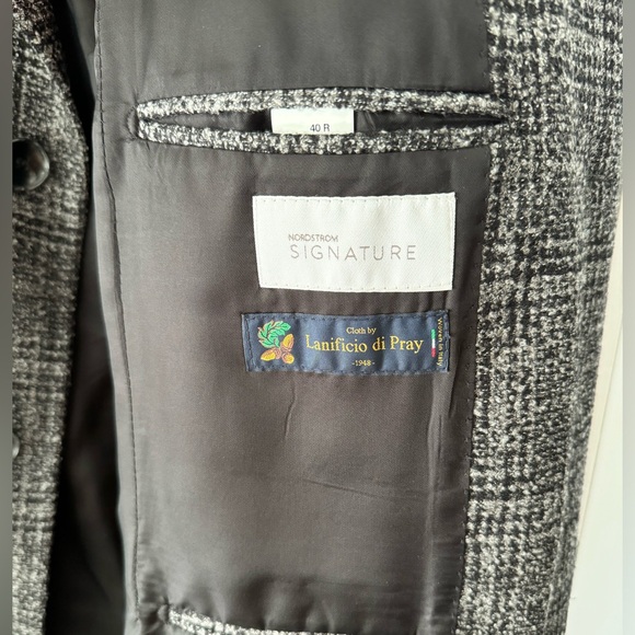 Men’s Wool Overcoat - Made in Italy with Lanificio Di Pray wool - Picture 3 of 4